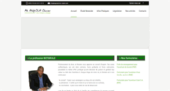 Desktop Screenshot of angouaolivier-notaire.com